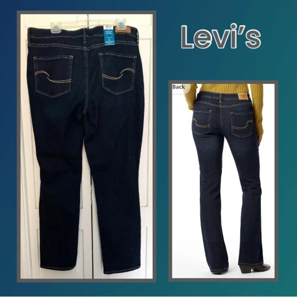 Levi's Women's Indigo Jeans - Picture 3 of 4